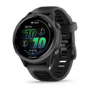 Forerunner® 570 - 42mm Slate Gray Aluminum with Translucent Black/Black Band