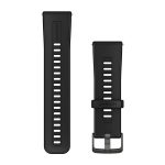 Quick Release Bands (24 mm) Black Silicone