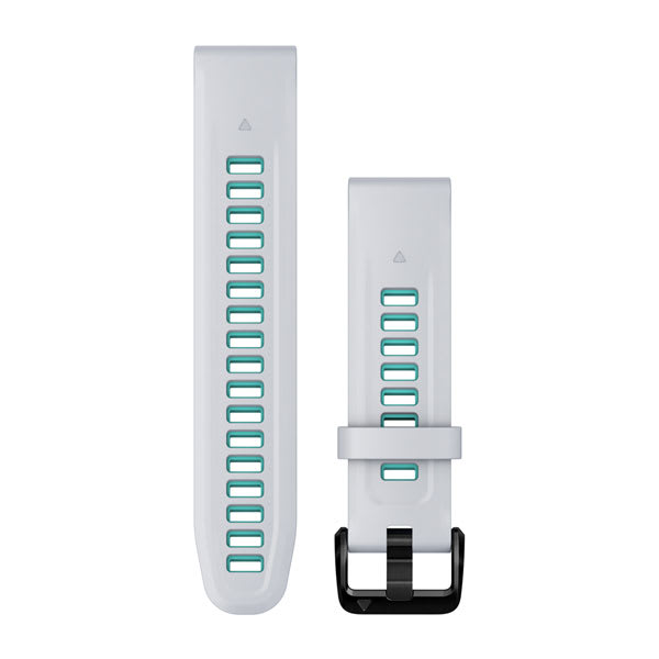 QuickFit® 20 Watch Bands QuickFit® 20 Watch Bands, Black/Pebble Gray Silicone - Image 23