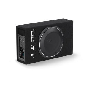 JL Audio PowerWedge+™ TW1 Amplified Enclosed Car Subwoofer Single 10" TW1 Subwoofer and Built-In Amplifier (ACS110LG-TW1)