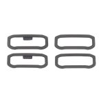 QuickFit Band Keepers (22 mm) Graphite