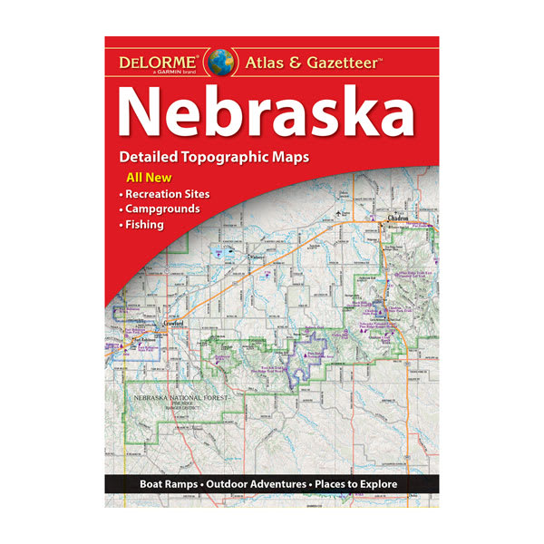 DeLorme® Atlas & Gazetteer Paper Maps