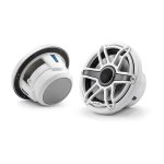 JL Audio® M6 Marine Speakers 6.5" with White Luxe Grille (Single) (M6-650X-L-GwSw-Single)