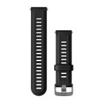 Forerunner® Watch Bands (22 mm) Black/Translucent Whitestone with Slate Hardware