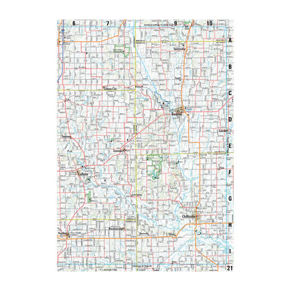 DeLorme® Atlas & Gazetteer Paper Maps - Image 111
