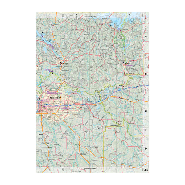 DeLorme® Atlas & Gazetteer Paper Maps - Image 55