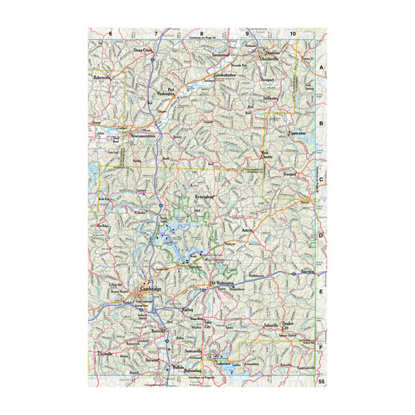 DeLorme® Atlas & Gazetteer Paper Maps - Image 85