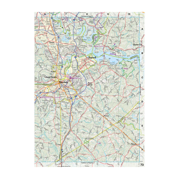 DeLorme® Atlas & Gazetteer Paper Maps - Image 163