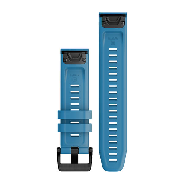 QuickFit® 22 Watch Bands Captain Blue Silicone - Image 87