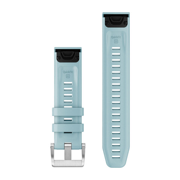 QuickFit® 22 Watch Bands Captain Blue Silicone - Image 111