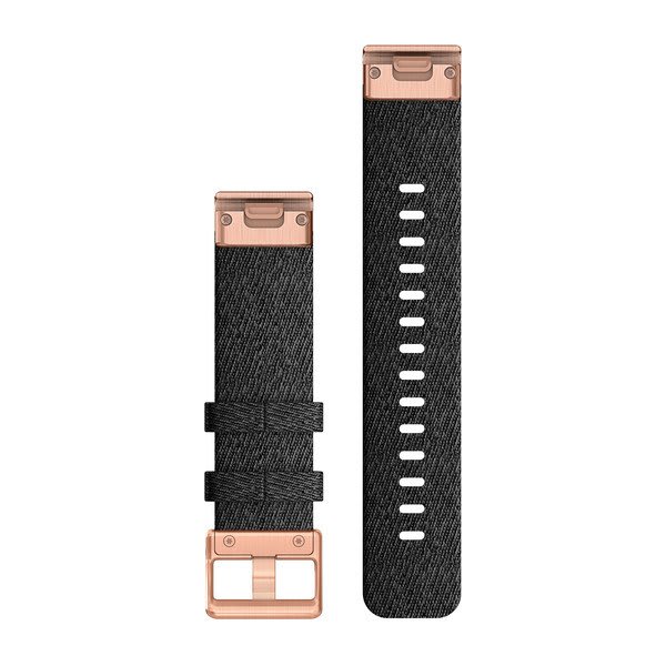 QuickFit® 20 Watch Bands QuickFit® 20 Watch Bands, Black/Pebble Gray Silicone - Image 39