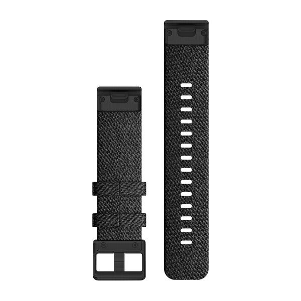QuickFit® 20 Watch Bands QuickFit® 20 Watch Bands, Black/Pebble Gray Silicone - Image 40